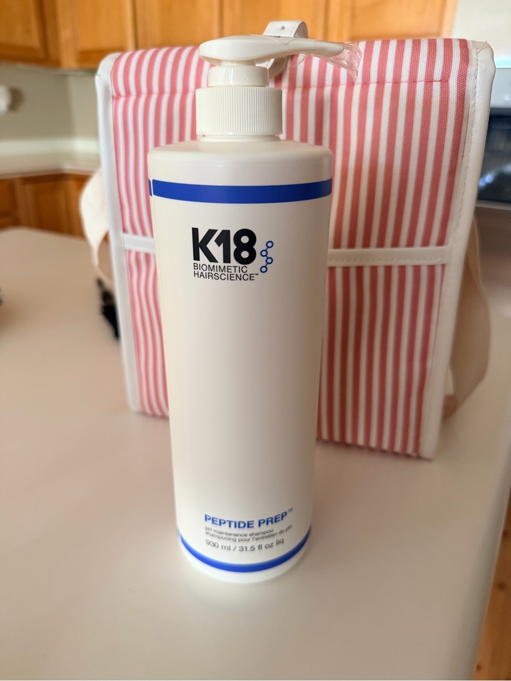 K18 Peptide Prep™ Gentle Shampoo – White